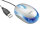 optische 3 Tasten USB Mini Maus silbermetallic-anthrazit