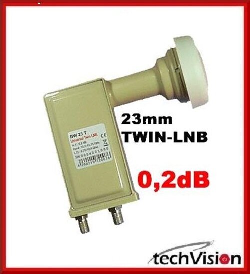 Bauckhage Twin LNB BW-23 T / 23mm Feed