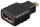 HDMI Adapter HDMI A-Buchse &gt; HDMI D (Micro)-Stecker vergoldet