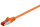 CAT 6 Netzwerkkabel S/FTP 2x RJ-45 Stecker PIMF doppelt geschirmt 0,25 m, Orange