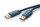 Clicktronic Casual USB 3.0 Hochgeschwindigkeits Kabel, Steckerkombi. A/A 1 m