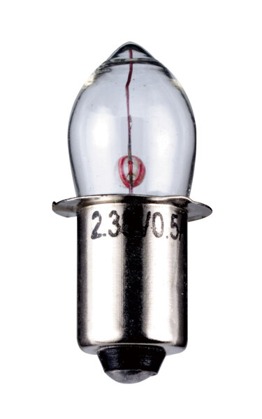 50 x Lampe Olivenform Sockel P13,5, 2,38 V, 0,5 A, 1,2 W, L-3682l