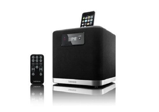 Lenco IPD-4303 Dockingstation mit 3D Sound (7.1 Kanalsystem) f&uuml;r iPod/iPhone