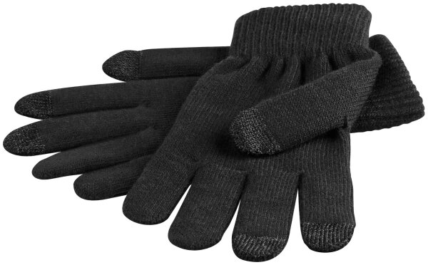 Touchscreen Handschuhe f&uuml;r Smartphone &amp; Tablet Screen Gloves Gr. M, schwarz