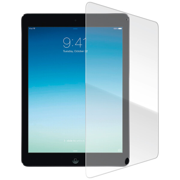 Displayschutzglas Displayfolie f&uuml;r iPad Air Glas Slim nur 0,33 mm dick