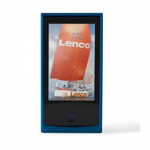 Lenco XEMIO-965 MP4/MP3 Player 8GB FM Radio 3&quot; 7,7cm Touch microSD Slot blau