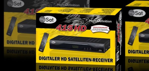 Mysat 415HD digitaler HDTV Sat Receiver HDMI, 2 Scart, USB