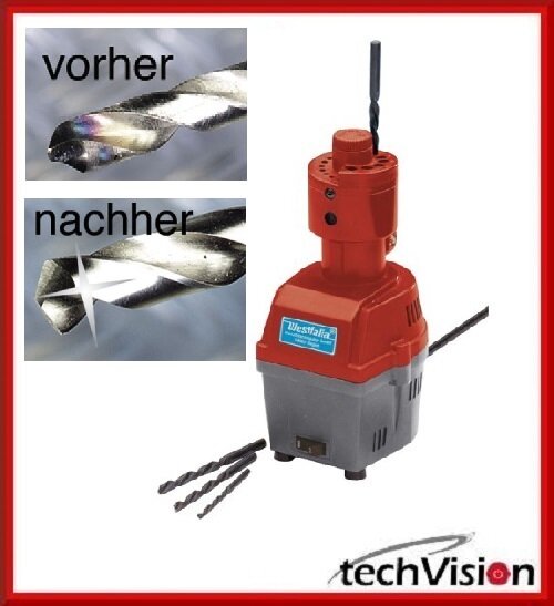 Kraft Elektro Spiralbohrer Sch&auml;rfger&auml;t inklusive 5 Bohrer