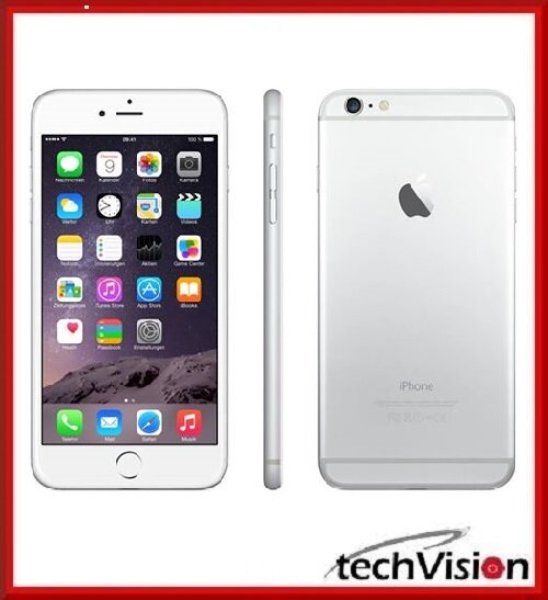 Apple iPhone 6 Plus 128 GB Silber ( MGAE2ZD/A ) ohne Vertrag NEU &amp; OVP