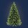 Weihnachtsbaum Lichternetz 288 warmwei&szlig;e Lampen, 8 programme, weisses Kabel