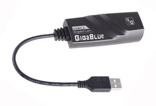GigaBlue GigaBit LAN STREAM Adapter 10/100/1000 Quad Plus 800 ULTRA SE UE X1 X3