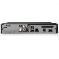 Axas E4HD COMBO PVR Receiver HEVC H.265 HDTV Linux E2 Enigma HbbTV 1x DVB-S2