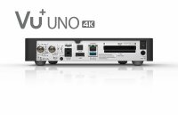 VU+ UNO 4K FBC Twin-Tuner UHD Sat Receiver HDTV DVB-S2 USB LAN E2 Ultra-HD