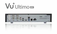 VU+ ULTIMO 4K 2xDVB-S2 FBC Twin-Tuner UHD Sat Receiver HEVC H.265 WiFi Ultra-HD