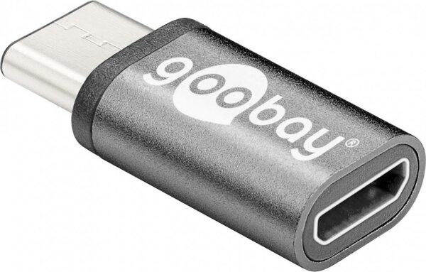 USB-C&trade; Adapter - USB-C&trade; Stecker &gt; USB 2.0 Micro-Buchse (Typ B)