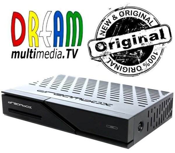 Dreambox DM525 Hybrid-Receiver HEVC H.265 CI+ HDTV DVB-C/T2 Full HD 1080p Linux