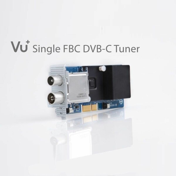 VU+ DVB-C Kabel DUAL FBC Tuner 8 Demodulatoren f&uuml;r Uno 4K, Ultimo 4K, Uno 4K SE