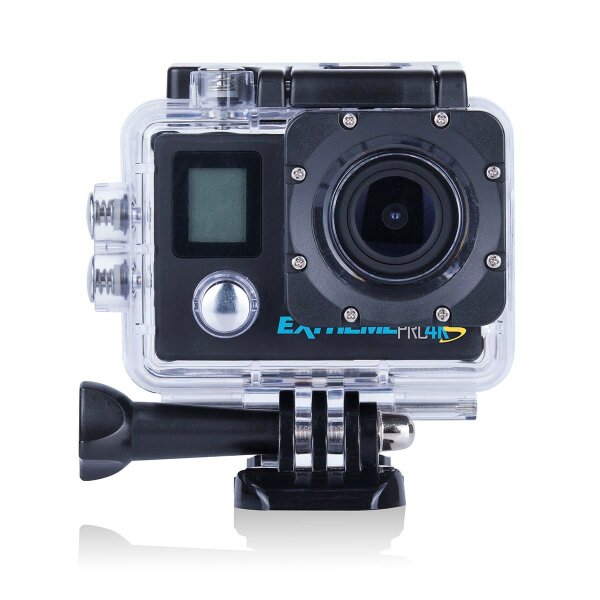 GoClever 4K S Outdoor Action Video Cam UHD Ultra HD WLAN Wasserdicht Helm-Kamera