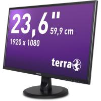 TERRA 3030029 23.6&quot; FULL HD LED Display Monitor 1920x1080 DVI, HDMI und Speaker