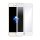 VONUO Panzer-Folie Apple iPhone 6/6s Plus Gorilla Glas+ Displayschutz WEISS BULK