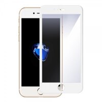 VONUO Panzer-Folie Apple iPhone 7/8 Gorilla Glas 9H Displayschutz WEISS OVP